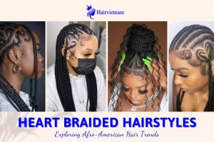 Heart Braided Hairstyles: Exploring Afro-American Hair Trends